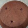 Vintage Burl Wood Round Lidded Container Image 4