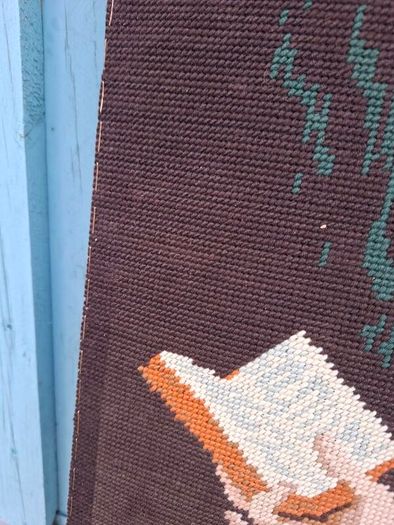 Vintage Needlework Picture