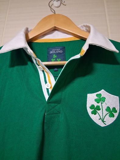 Ireland Jersey. Vintage Style Ireland Rugby / Football Jersey. Modern Day Version Of Classic Jersey Styling.Collect In Dublin Or Receive Via Post.
