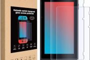 2Pack Glass Screen Protector for Nintendo Switch 2017/2019, Tempered Glass Screen Protector for Nintendo Switch DS OLD Model 6.2 inch Screen Protective Glass Cover Protection for Switch (FEE POSTAGE)