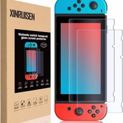 2Pack Glass Screen Protector for Nintendo Switch 2017/2019, Tempered Glass Screen Protector for Nintendo Switch DS OLD Model 6.2 inch Screen Protective Glass Cover Protection for Switch (FEE POSTAGE)