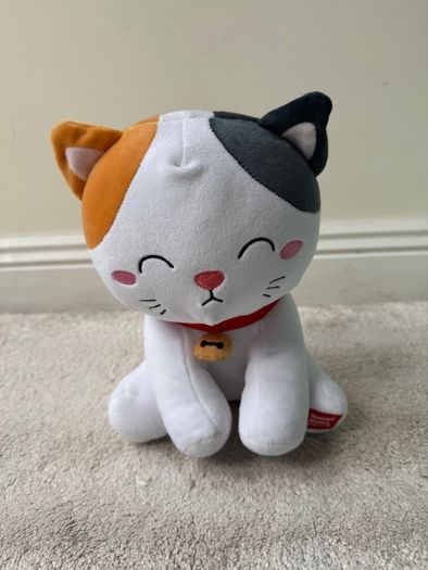 Kawaii Kuties plush Suki Lucky Cat approx. 25 cm. Used Dirty Please see pictures