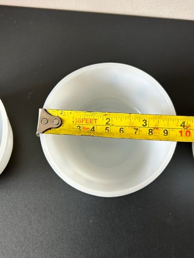 Fire King Candle Glow Replacements Custard Bowls