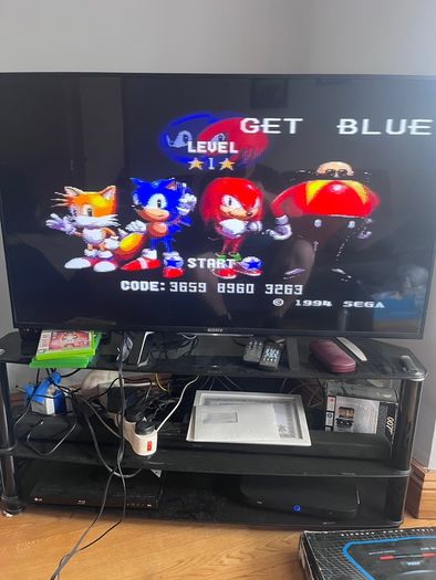 Sega Mega Drive Ultimate Sonic Collection - Sonic 1, 2, 3 & Sonic & Knuckles