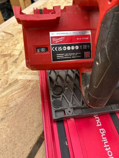 Milwaukee track saw