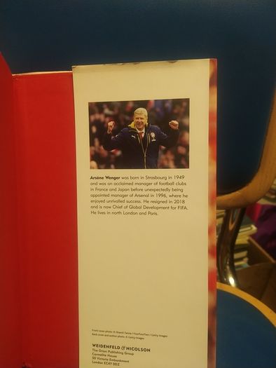 Arsene Wenger autobiography