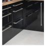 Vinyl furniture wrap black gloss Image 3