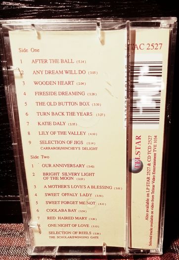 1991. Foster And Allen. Memories. Cassette Tape.