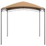 Gazebo 3x3x2.65 m Taupe 180 g/sq. m Image 3