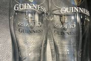 Guinness pint glasses