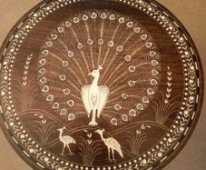 Ornate Decorative Inlay Tables.