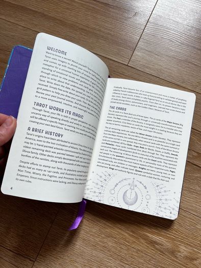 notebook tarot journal