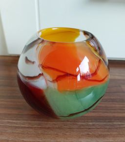 Vintage Mdina "Africa" Art Glass Bowl/Vase
