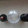 3 x Glass jars with lids, Candle making, storage,Craft supplies Image 3