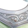 Antique Carved Oak Mirror Image 6