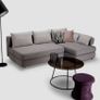corner sofa amd swirl chair Image 2