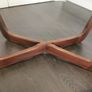 Retro Oval Coffee Table Image 4
