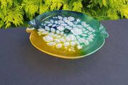 Glass engraved cake stand postage possible