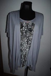 Gerard grey 2 in 1 top size UK18 EU46 Postage included