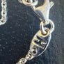 silver necklace with natural pearls Image 9