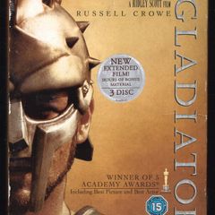 Gladiator 3 Disc Extended Special Edition DVD Movie stating Russell Crowe