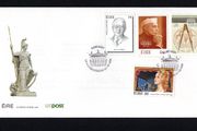 1989 Ireland Anniversaries Commemorative Stamps First Day Cover (FDC) with Cork Pictorial Cancel. Note normal cancel for FDC is Dublin so other locations would be less common.