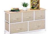 Vertical Chest of 5 Drawers Bedroom, Living Room, Nursery Room, Hallway