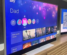 65 Sky Glass TV  White