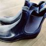 Navy Wellies Image 2