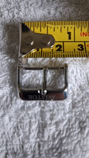 Aviator watch strap locker 20mm.