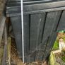Black plastic garden storage Image 6
