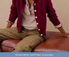 100% cashmere cardigan by the Scottish brand Brora