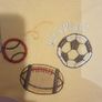 NEW 8-Piece Baby Gift Set - Juniors Brand - All-Star Sports Theme (NWT) Image 4