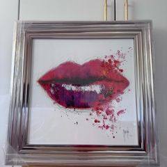 Framed Lips Picture