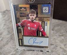 Conor Bradley Liverpool Topps Deco Auto /99