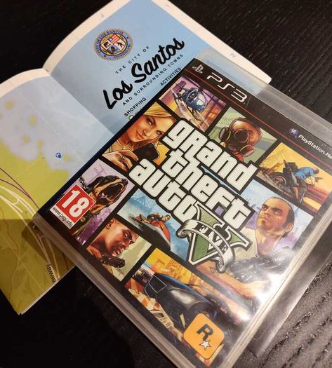 PlayStation 3 Grand Theft Auto V - With Manual/Map