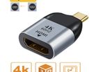 USB-C Thunderbolt 3 (Male) to HDMI (Female) 4K@60Hz Gold-Plated/Aluminum-Alloy Adapter (Brand New/Warranty)