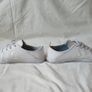 converse ox low size 5 white leather in great condition Image 7