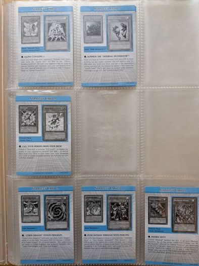 Yu Gi Oh - strategy cards and checklist cards