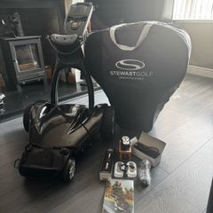 Stewart Golf X10 Follow Electric Golf Trolley