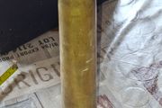 1952 40 mm Brass Shell for Automatic Gun L/60 a widely used anti-aircraft weapon Postage Available, These casings were typically used for the Borers 40 mm Automatic Gun L/60
