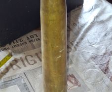 1952 40 mm Brass Shell for Automatic Gun L/60 a widely used anti-aircraft weapon Postage Available, These casings were typically used for the Borers 40 mm Automatic Gun L/60