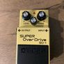 Boss SD-1 Super OverDrive (MIT, Black label, 12V ACA) vintage pedal Image 4