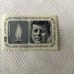 1964 US J.F. Kennedy Memorial Stamp