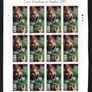 2007 Ireland Rugby World Cup France (Paul O Connell and Players in lineout) Commemorative Stamp Sheetlets Plate 1B1B1B1B fine Used with Dublin cancel of 17th July 2007 (First day of issue) Image 2