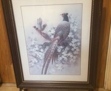 Pheasant firescreen