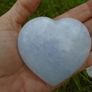 Large Angelite heart,Crystals,Gemstones, Image 4