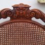 Inlaid Italian Rosewood Dining Room set Image 8