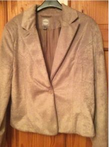 Another Woman Flat Fur Jacket