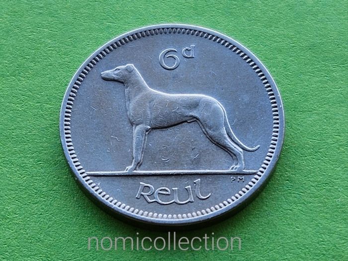 Ireland 1963 year 6 Pence.